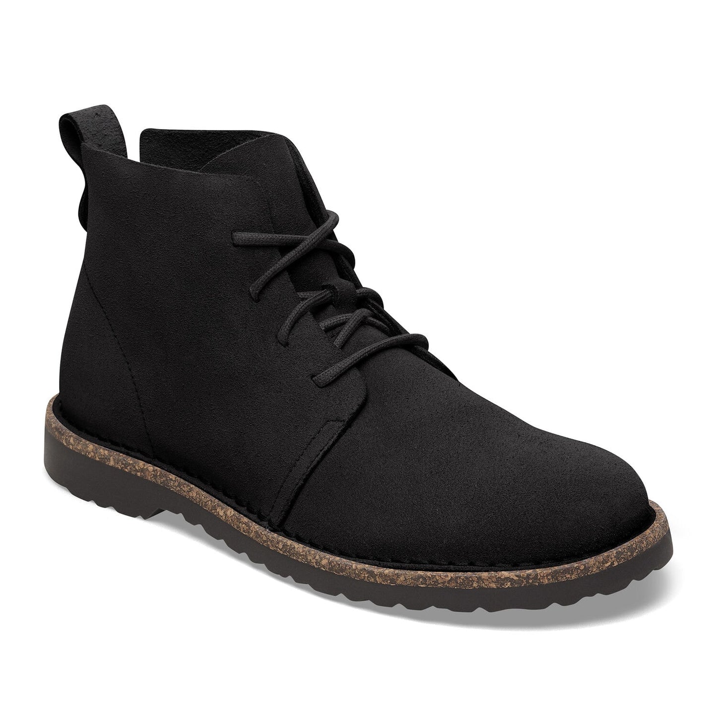 Women's Birkenstock Uppsala Mid Suede Boots Black