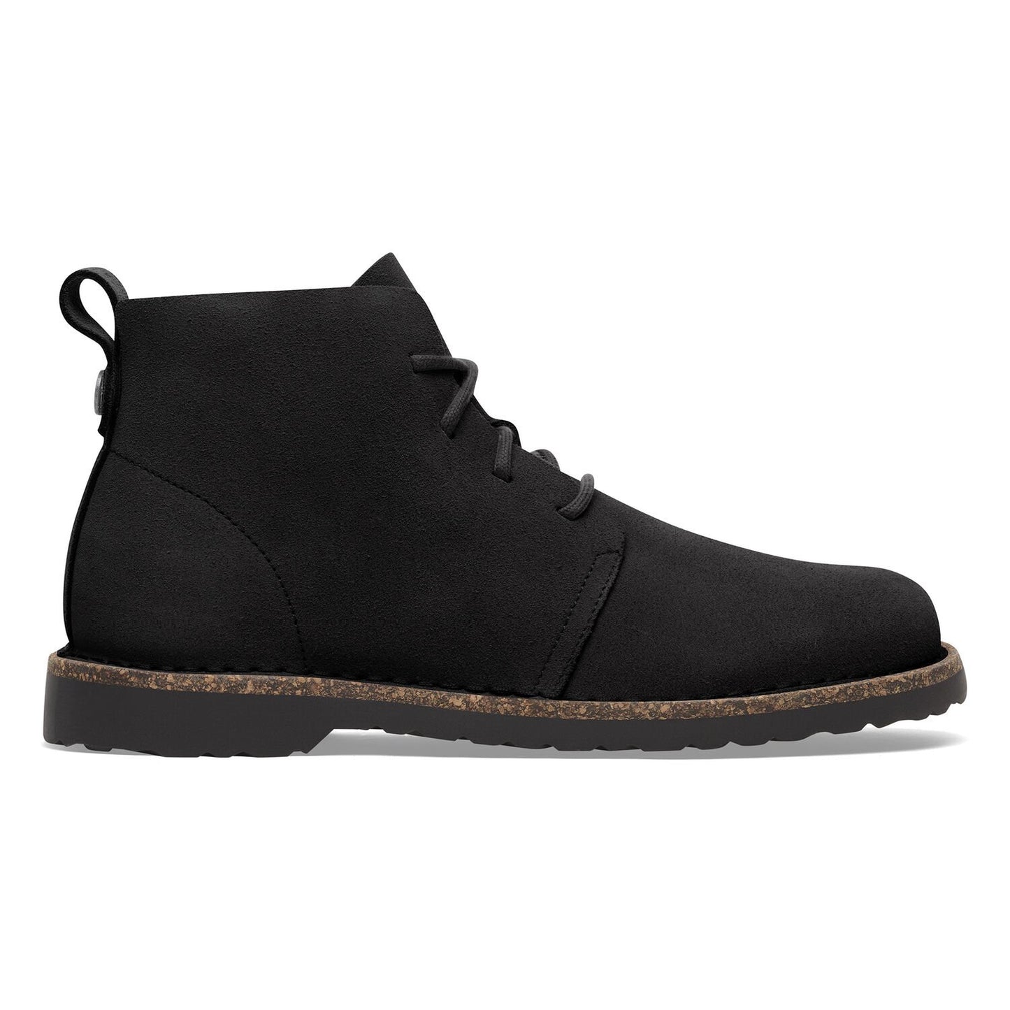 Women's Birkenstock Uppsala Mid Suede Boots Black