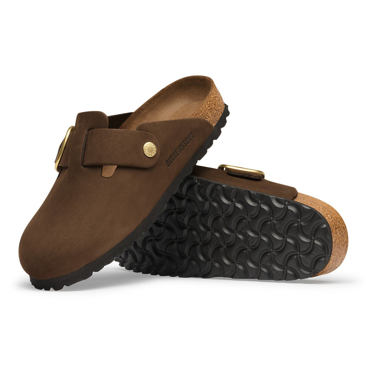 Boston Big Buckle Nubuck Leather Carafe Tonal Narrow