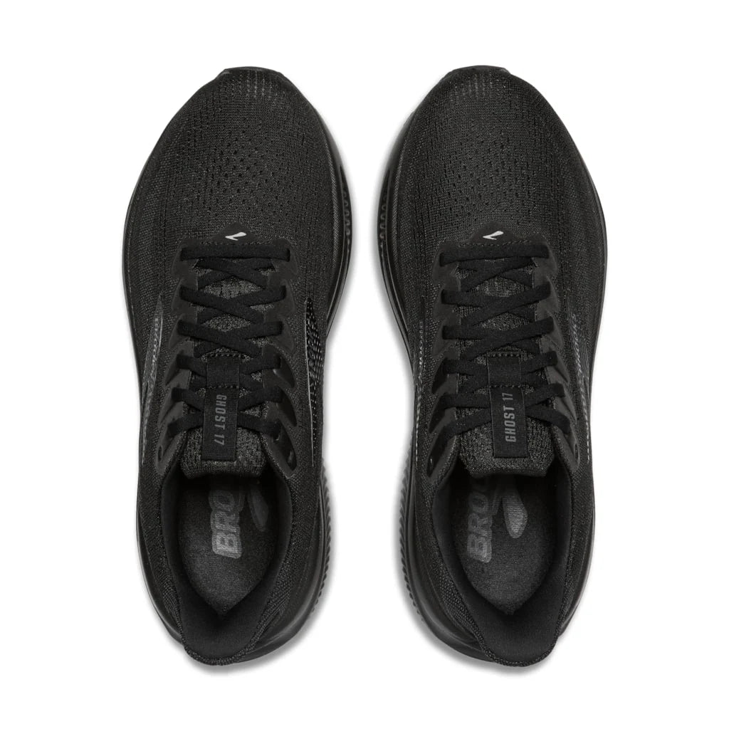 Men's Ghost 17 Black/Black/Ebony (Neutral/Cushion)