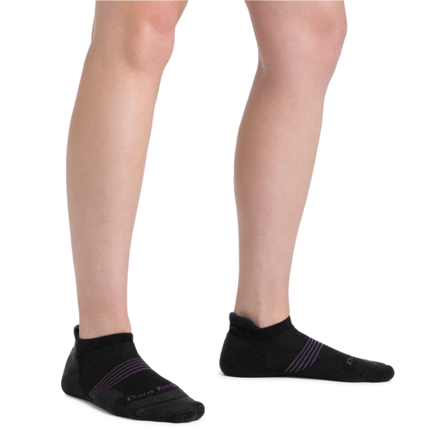 Women's No Show Tab Lightweight w/ Cushion Black (1112)