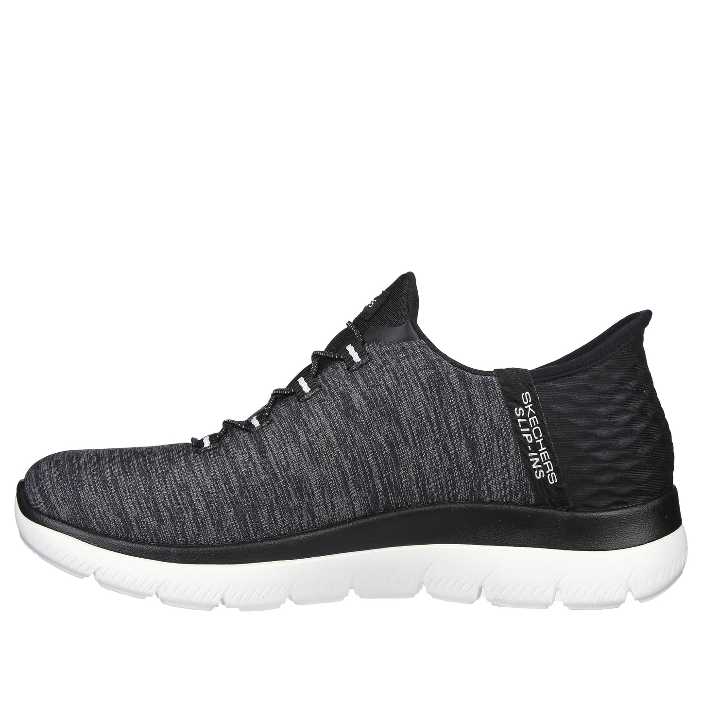 Women's Skechers Slip-Ins: Summits-Dazzling Haze Black/White