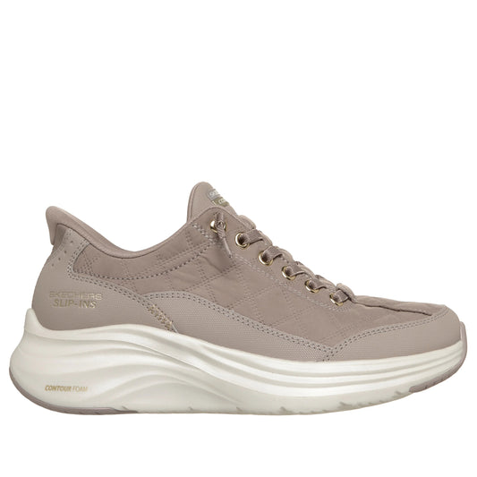 Women's Slip-ins: Contour Foam - Cozy Fit Golden Hour Taupe