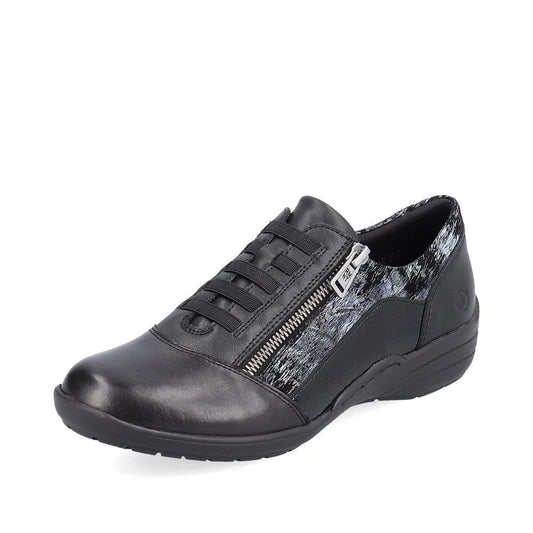 R7679-01 Black Combo Multi Zip
