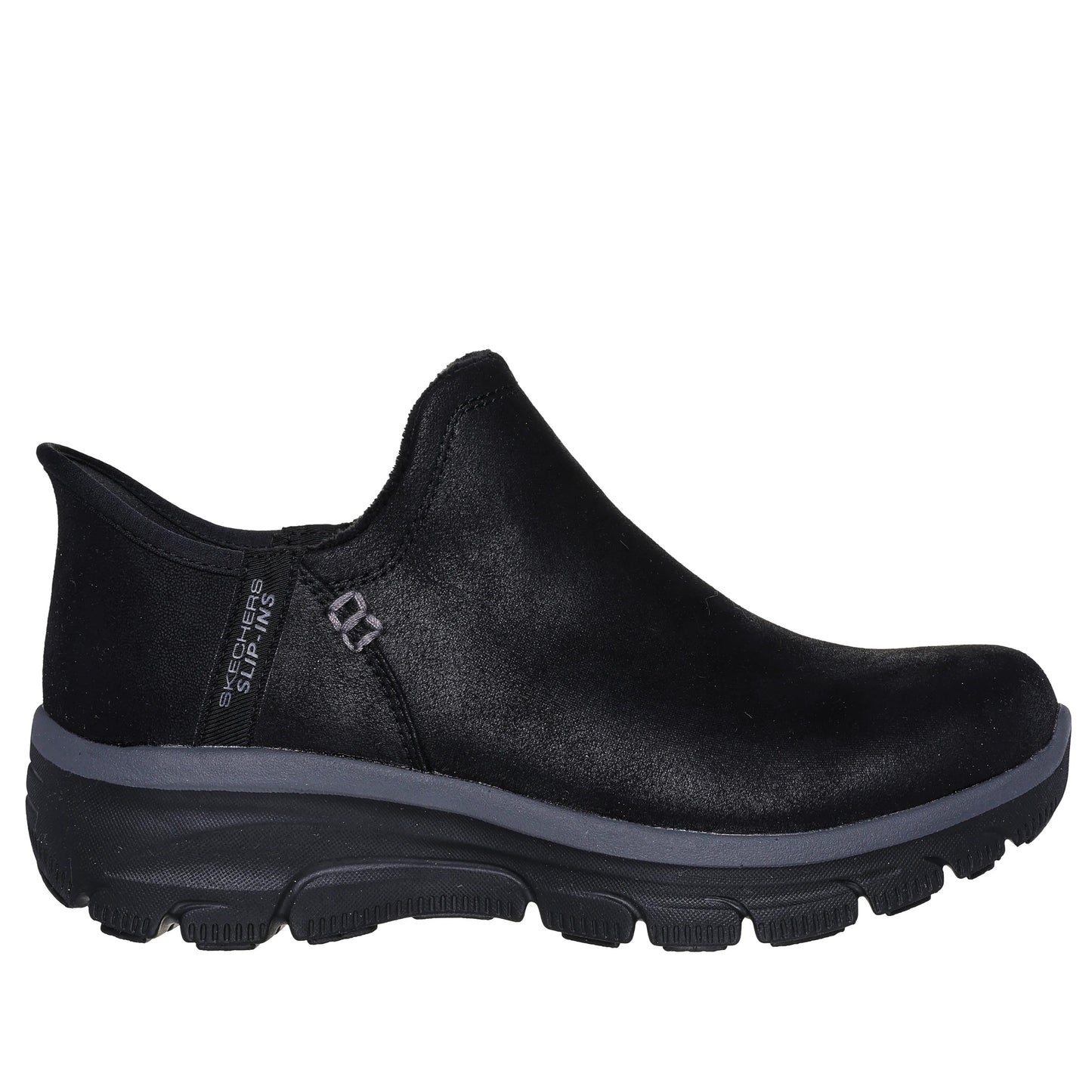 Women's Skechers Slip-ins Relaxed Fit: Easy Going - Modern Hour Black