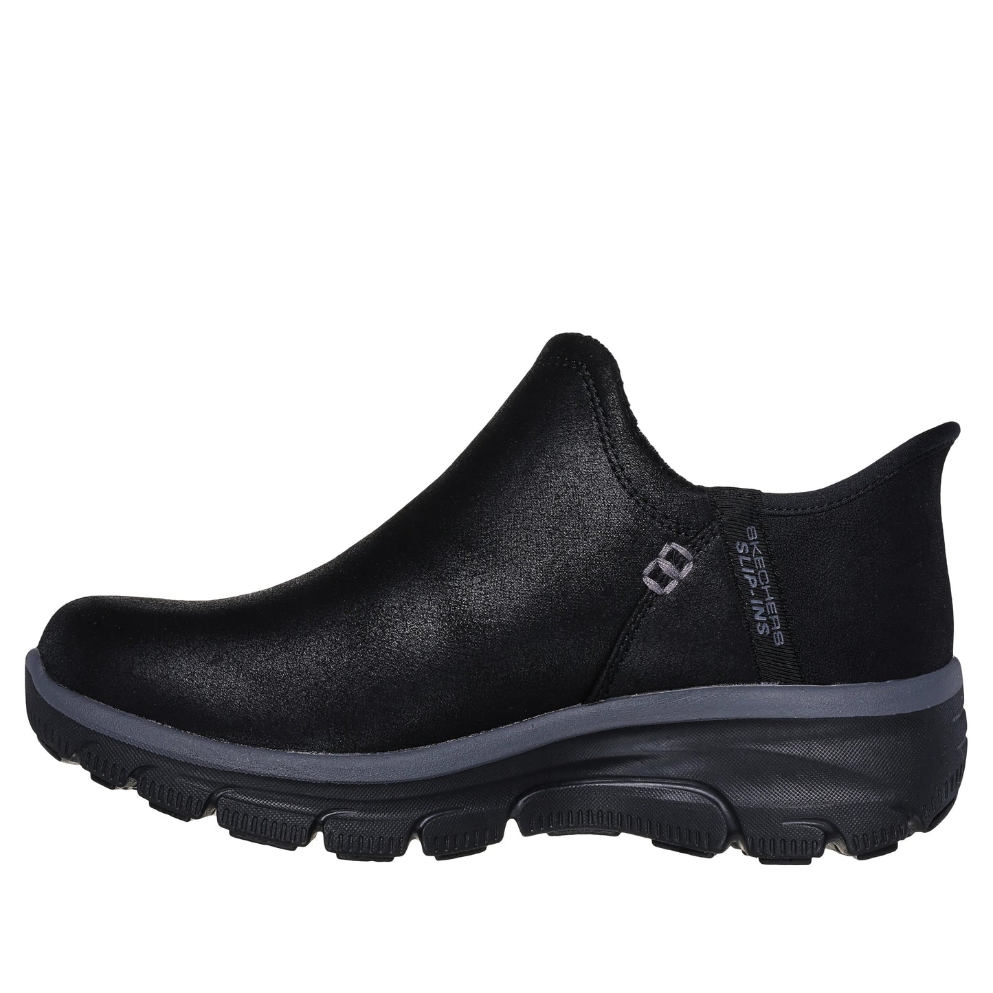 Women's Skechers Slip-ins Relaxed Fit: Easy Going - Modern Hour Black