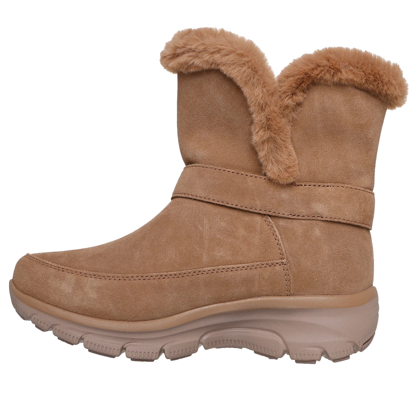 Women's Skechers Slip-ins Relaxed Fit: Easy Going - Dreamers Luxe Vibes Chestnut