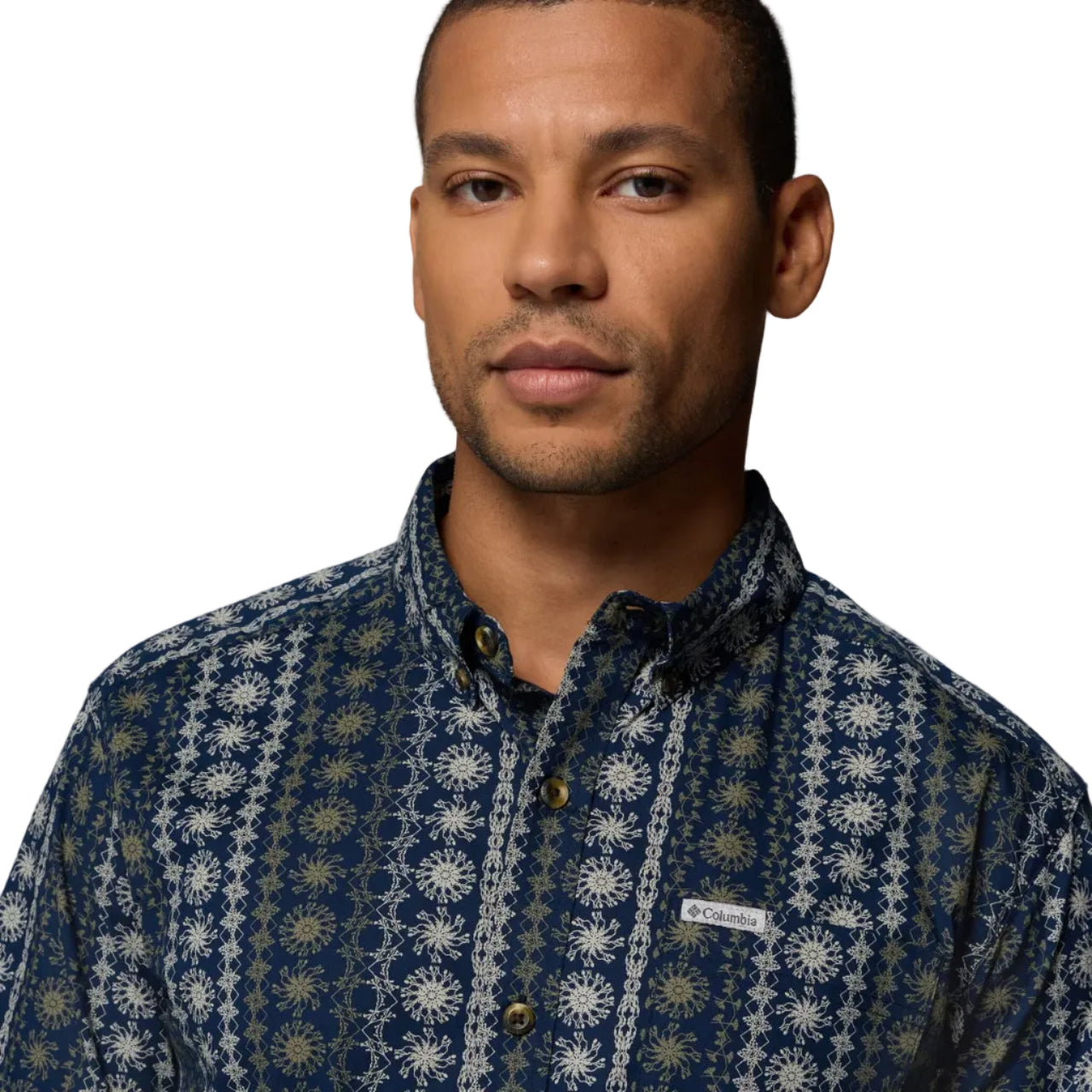 Men's Rapid Rivers Printed SS (Collegiate Navy)