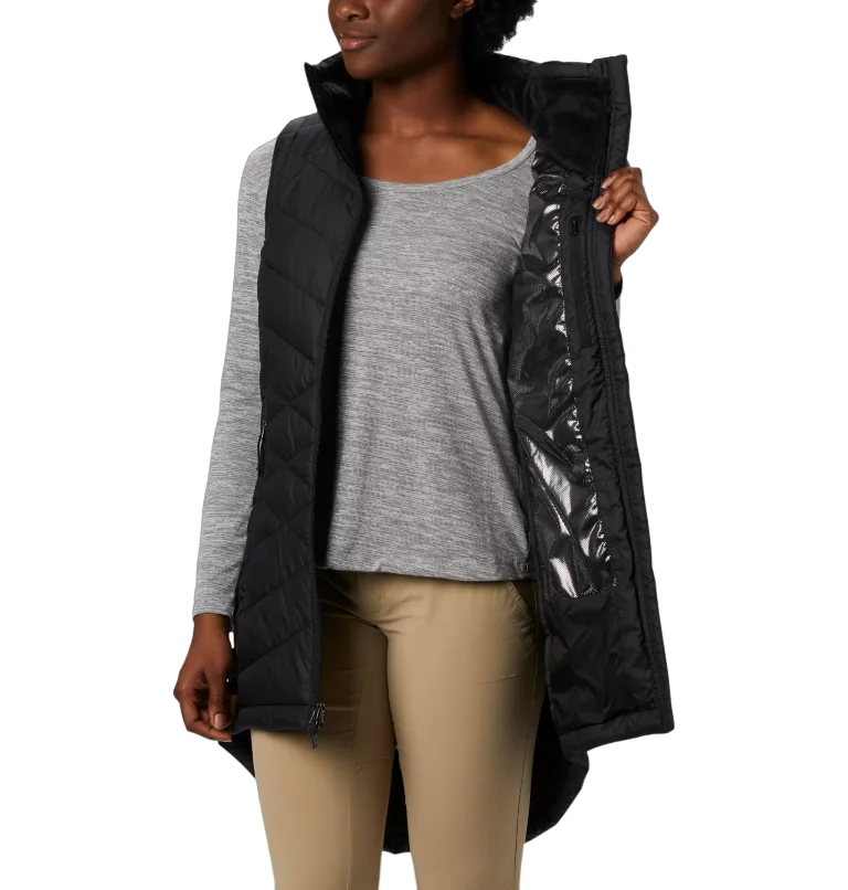 Heavenly Long Vest Black