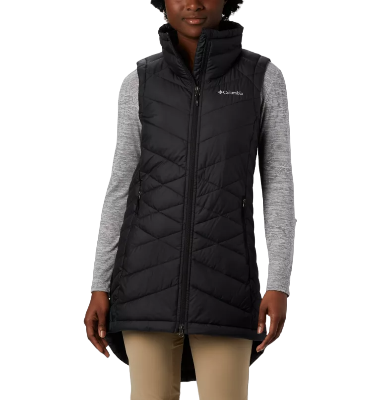 Heavenly Long Vest Black