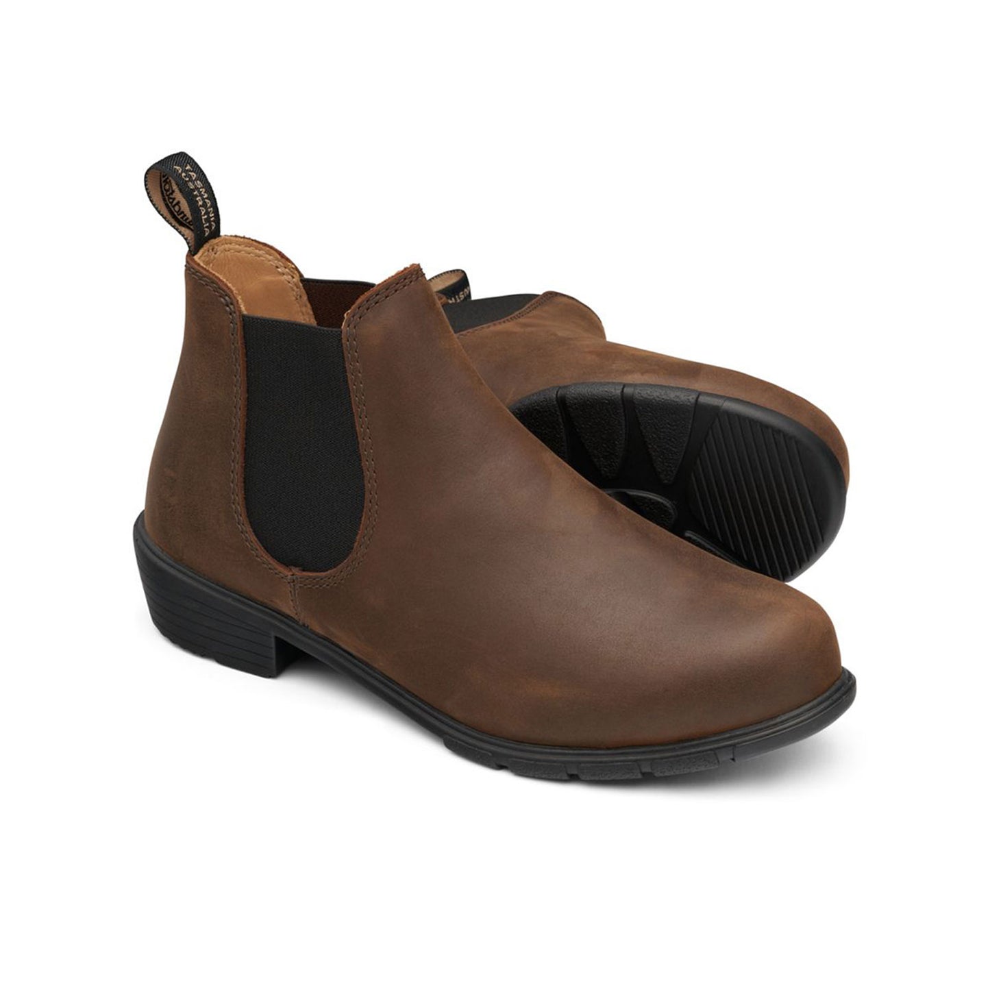 1970 Women's Low Heel Antique Brown