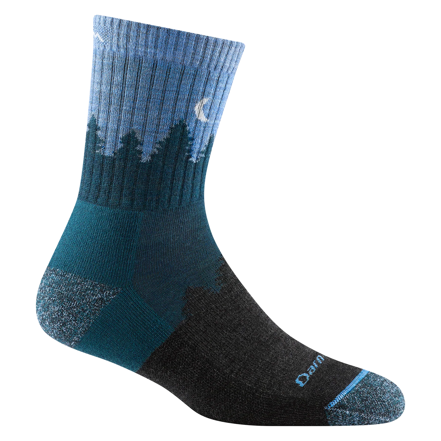 Women's Treeline Micro Crew Midweight w/Cushion Blue