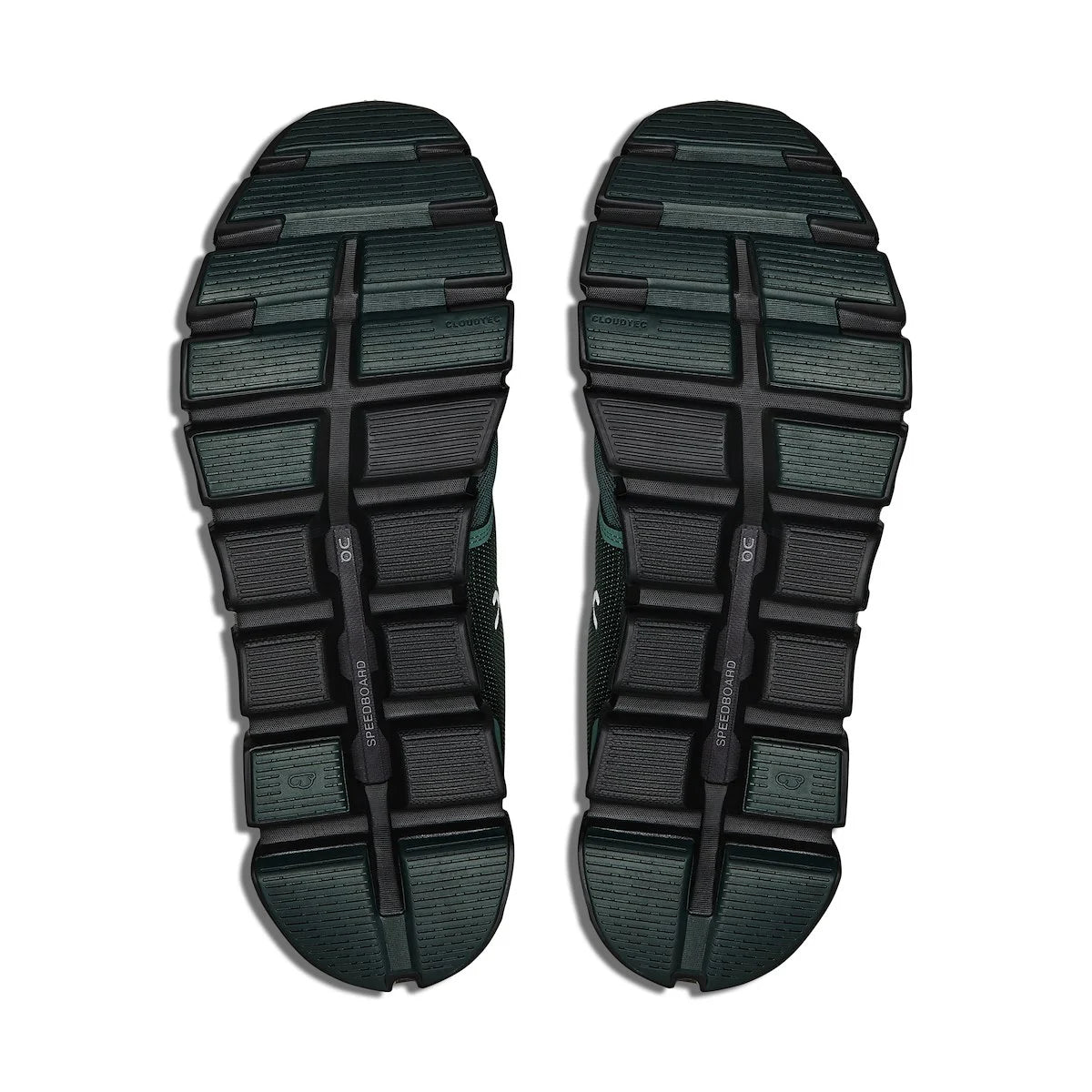 Men's ON Cloud 6 Evergreen/Black