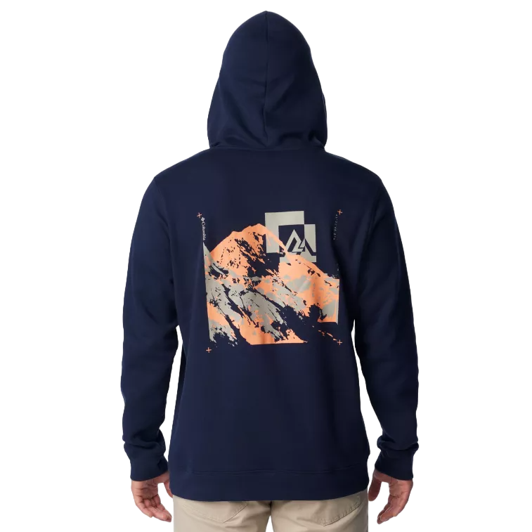 Men's Columbia Trek Graphic Collegiate Navy