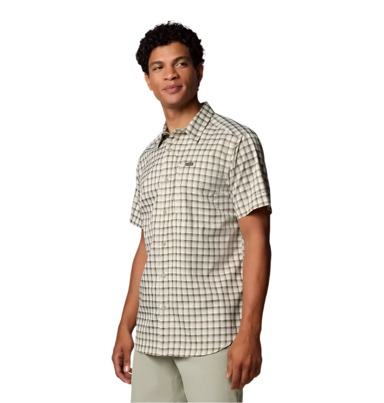 Men's Silver Ridge Utility Lite Novelty SS Shirt (Safari Pulaski Plaid)