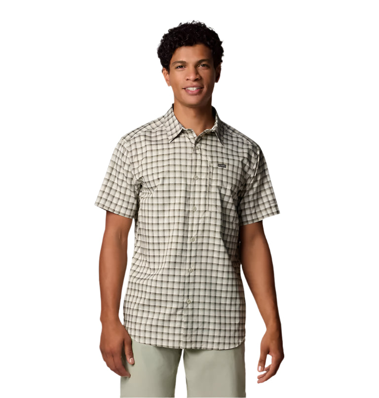 Men's Silver Ridge Utility Lite Novelty SS Shirt (Safari Pulaski Plaid)