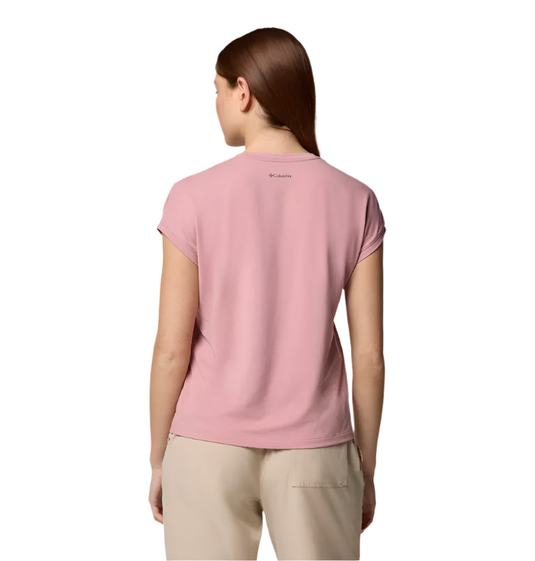 Women's Boundless Trek SS Tee (Eraser Pink)