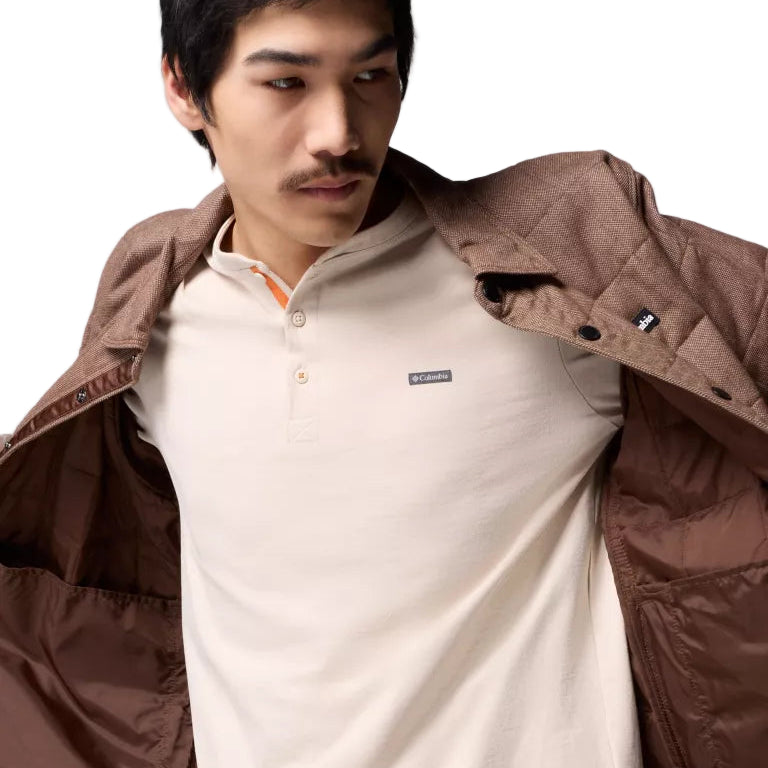Men's Landroamer™ Quilted Shirt Jacket (Tobacco)