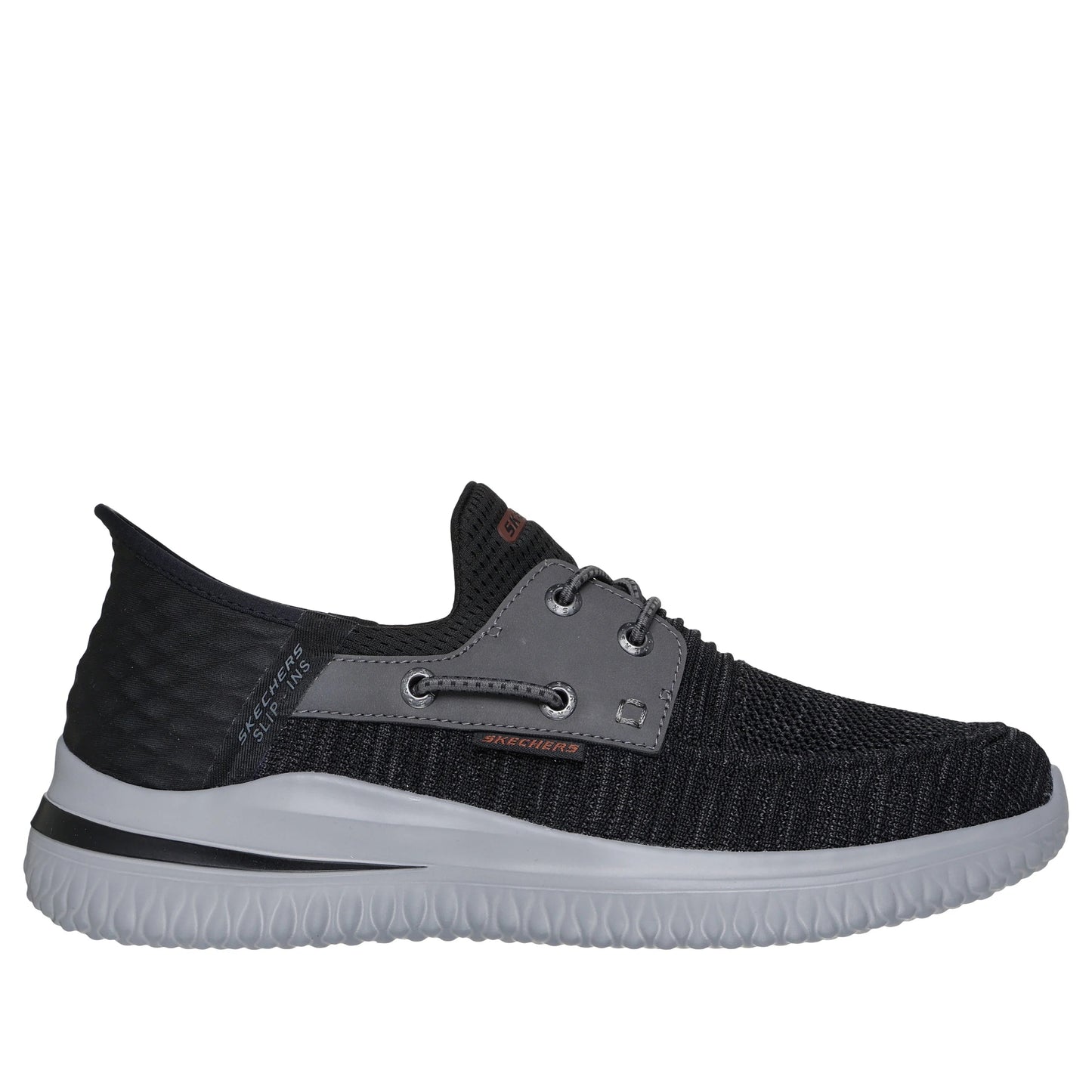 Men's Skechers Slip-ins: Delson 3.0 - Roth Black/Gray