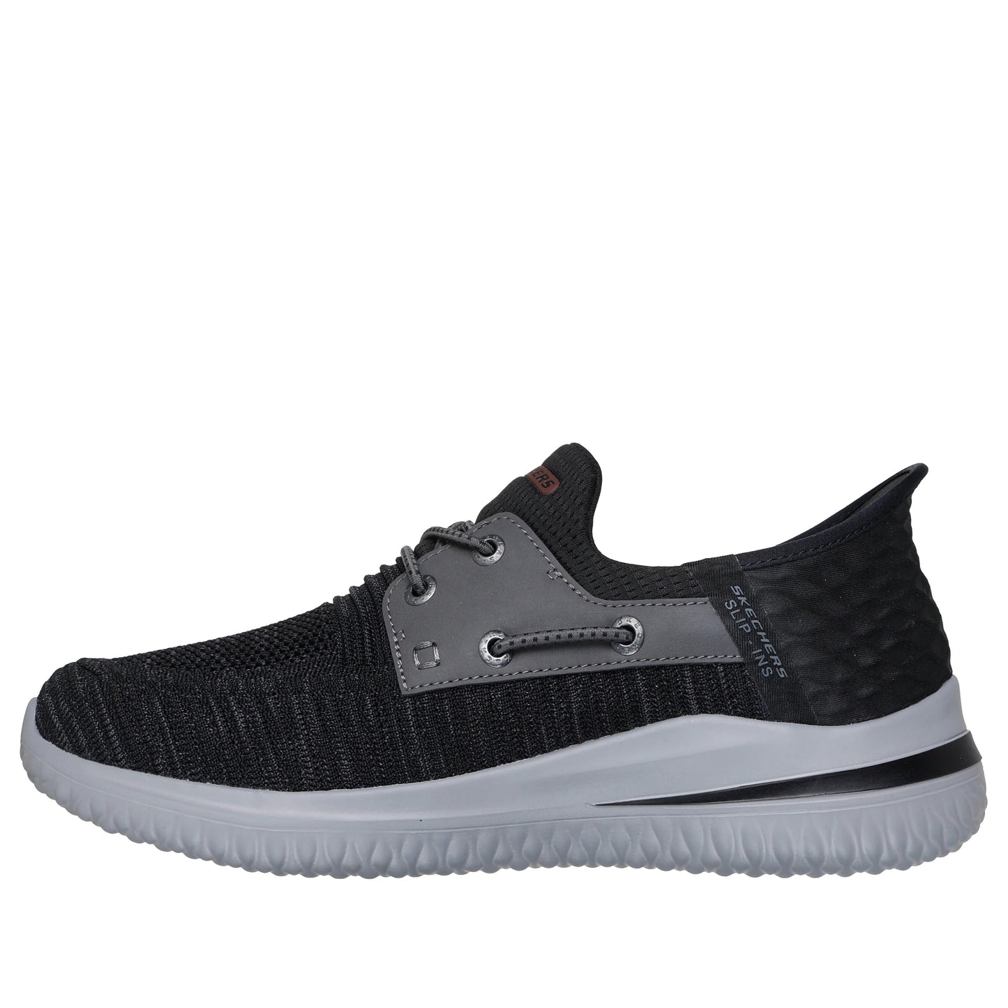 Men's Skechers Slip-ins: Delson 3.0 - Roth Black/Gray