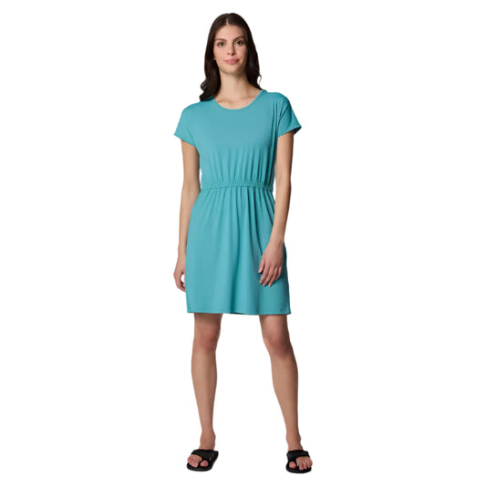 Women's Chill River SS Dress (Teal)