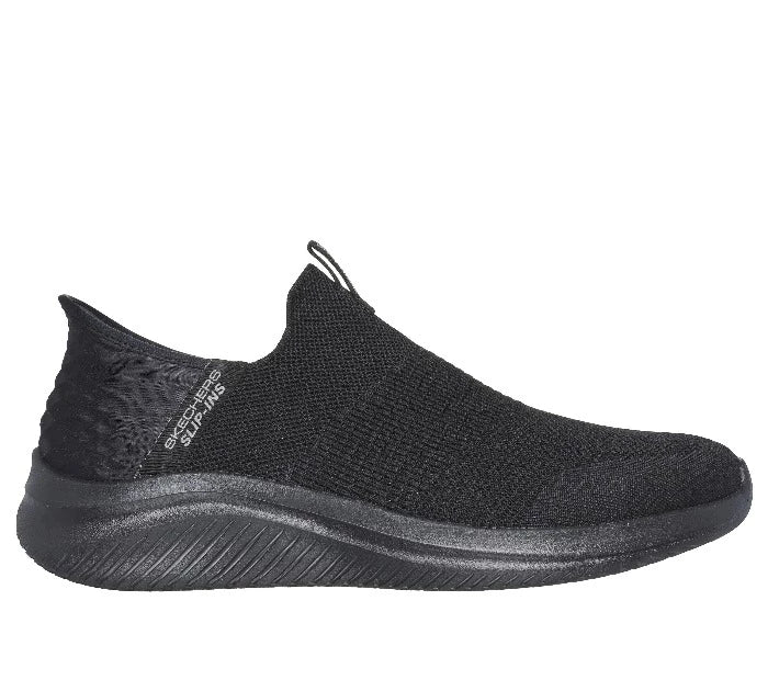 Men's Slip-Ins: Ultra Flex 3.0 - Smooth Step Black