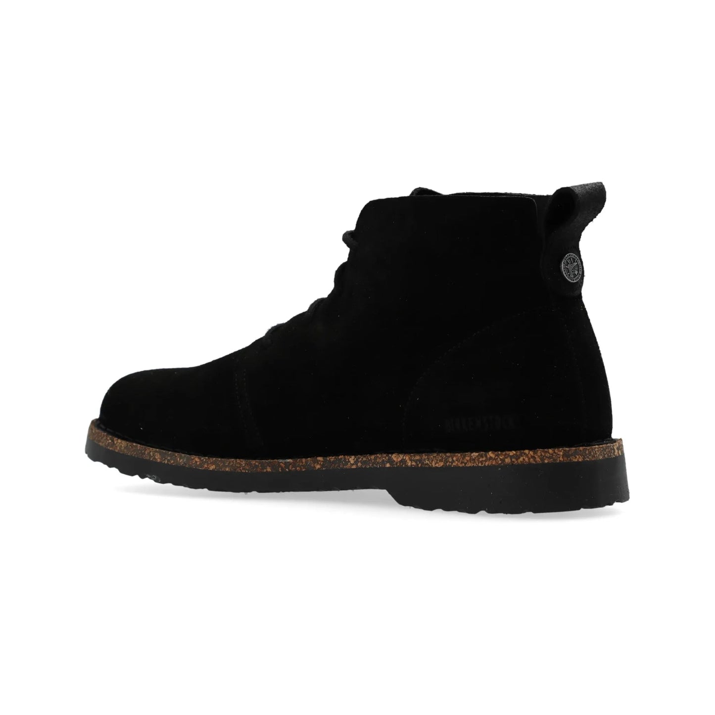 Women's Birkenstock Uppsala Mid Suede Boots Black