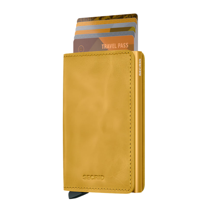 Slimwallet Vintage Yellow