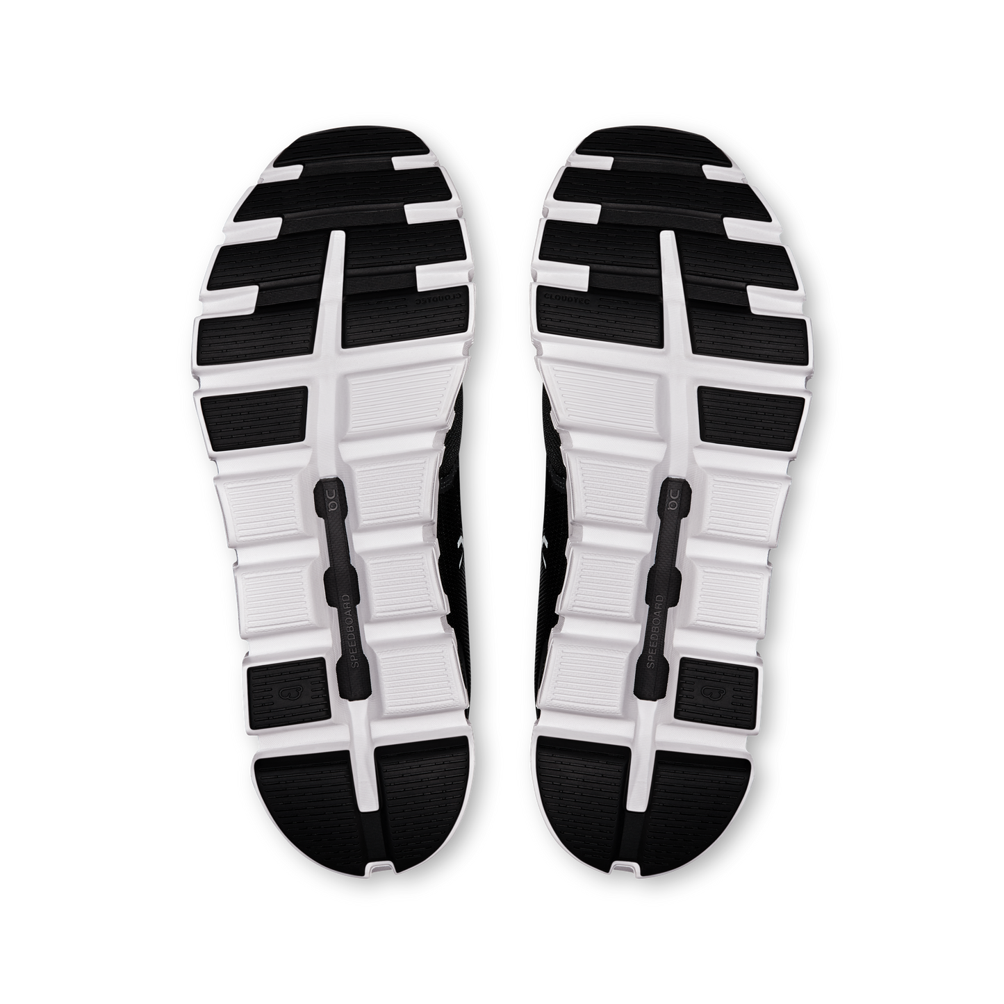 Men's ON Cloud 6 Wide Black/White