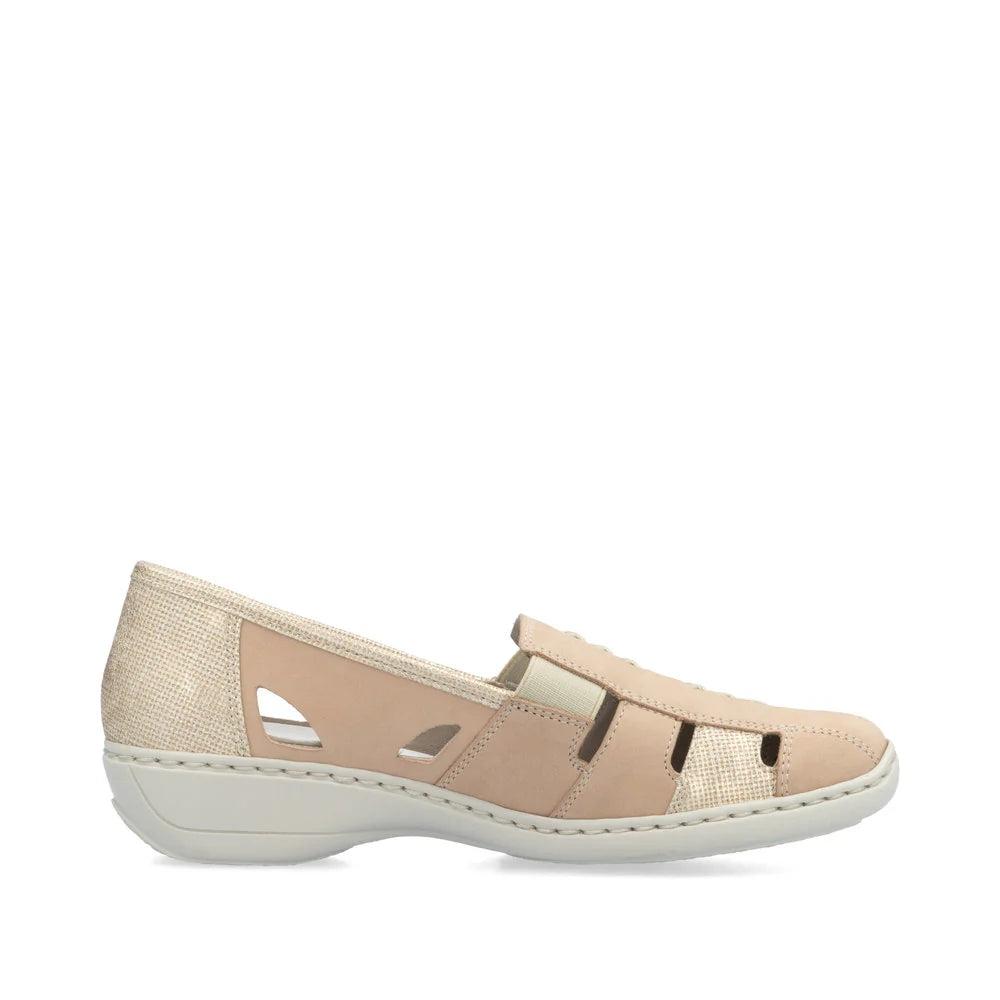 41385-60 Beige Slip On