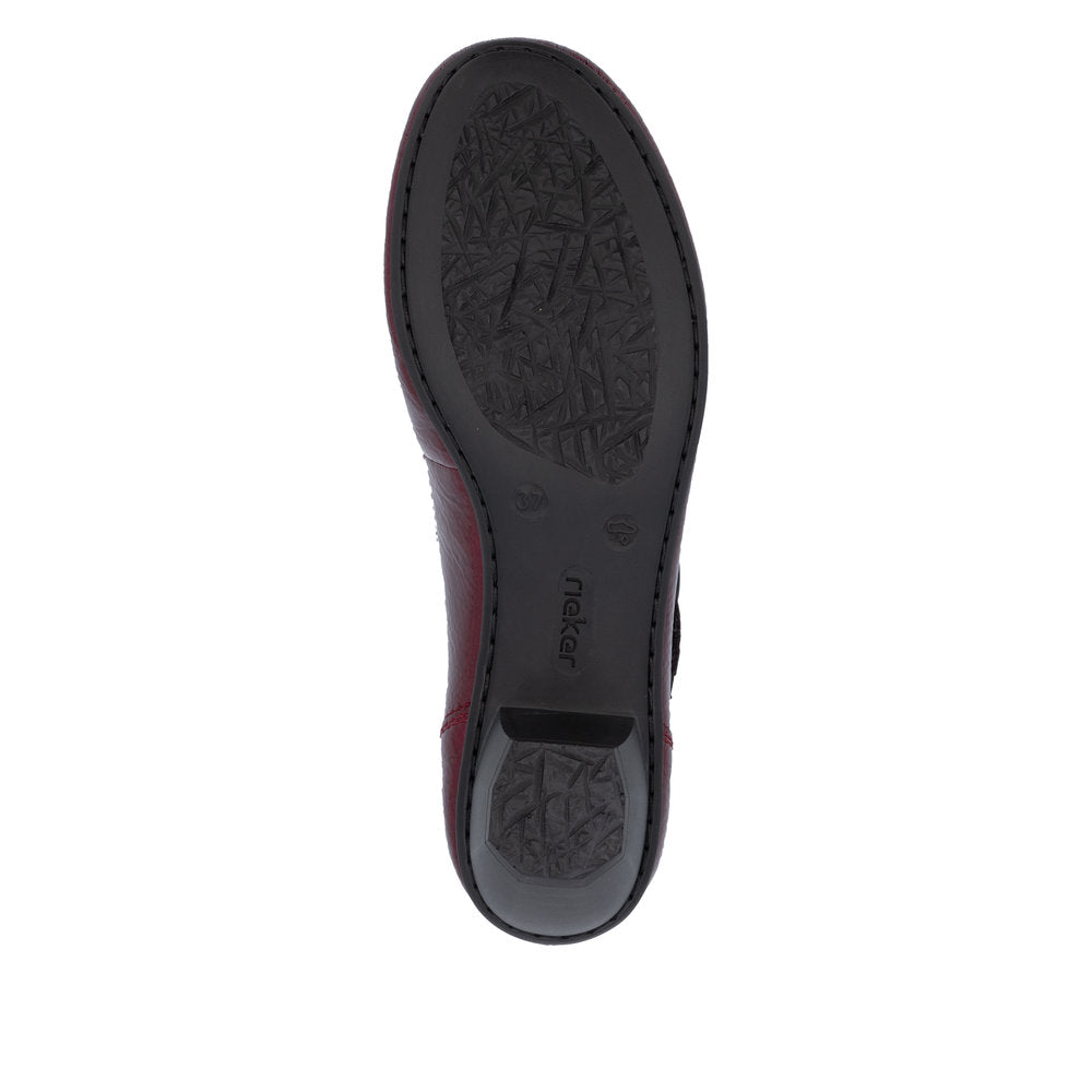 41756-33 Mary Jane Red/Black