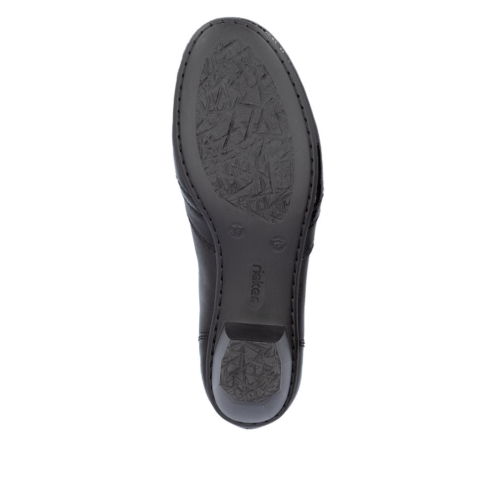 41757-00 Side Zip Heel Black