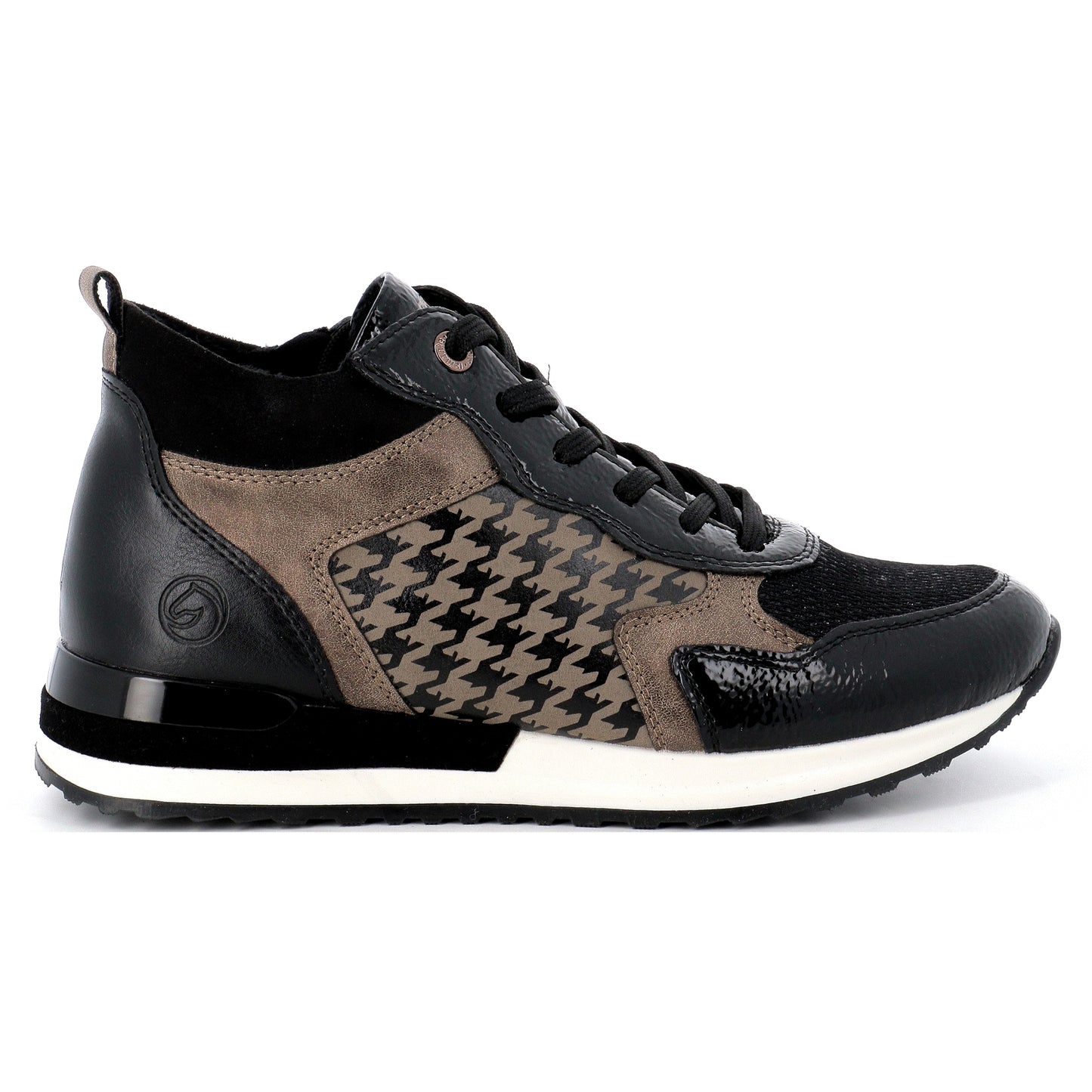 R2577-01 Black/Brown Lace