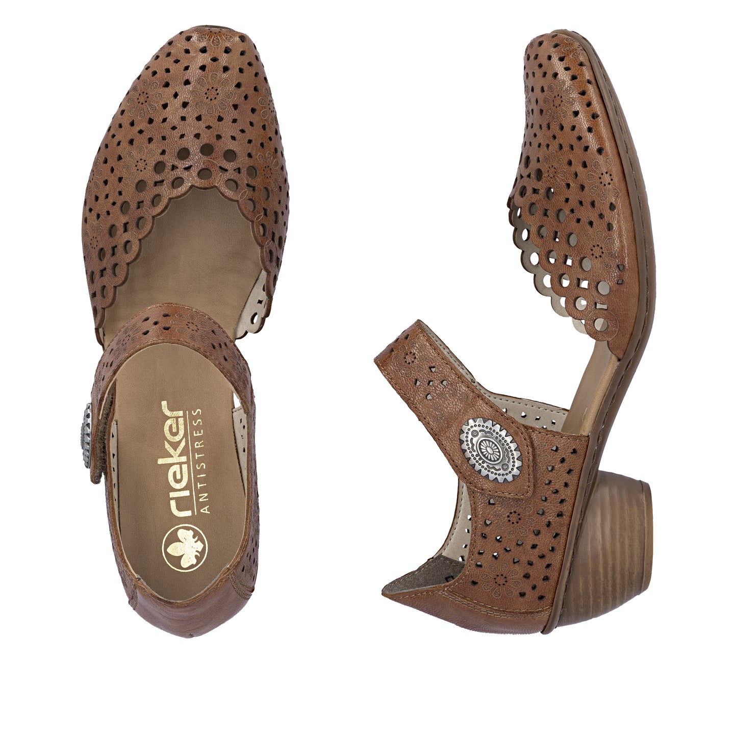 43753-22 Tan Mary Jane