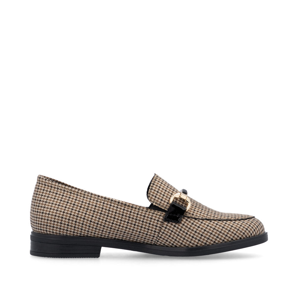46264-60 Slip On Beige/Black Multi
