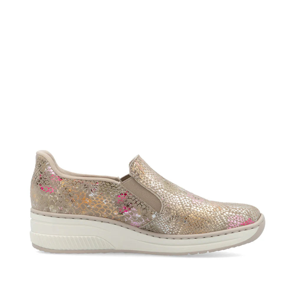 48761-90 Floral Multi Slip On Ready 2 Go