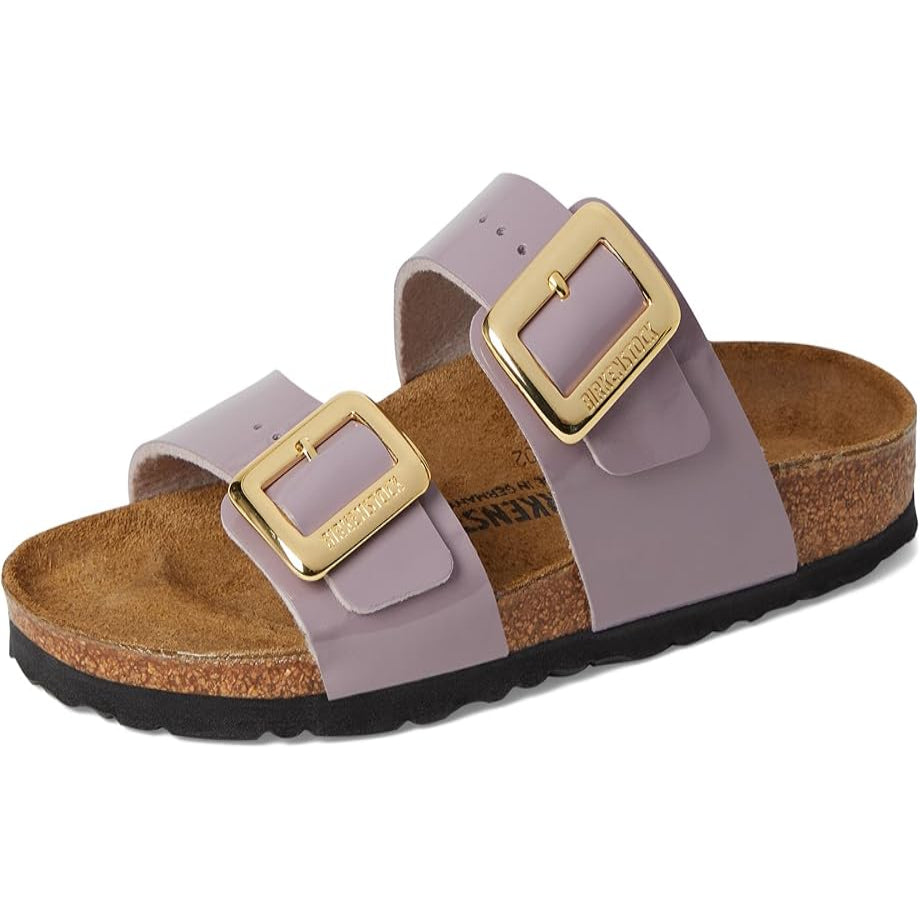 Sydney Luxe Buckle Faded Purple Patent Narrow