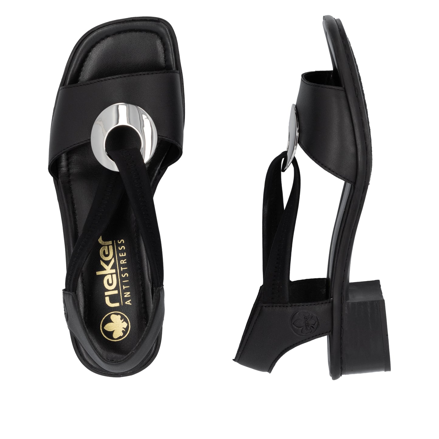 62662-01 Black Slip On