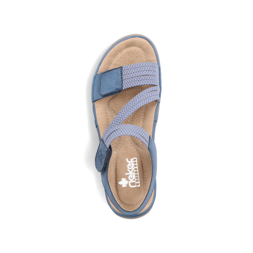 64870-14 Velcro Z-Strap Blue