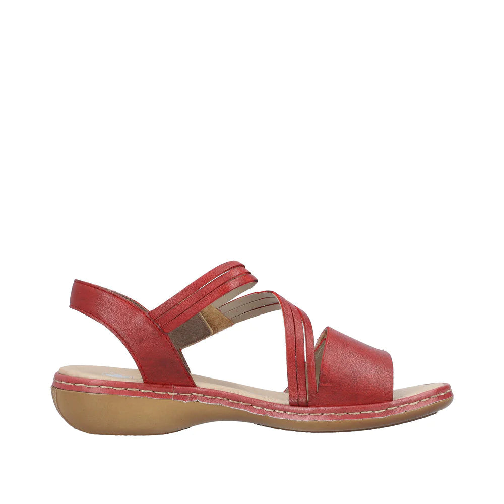 65964-35 Velcro Z-Strap Burgundy