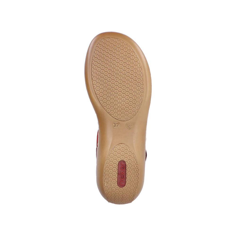 65964-35 Velcro Z-Strap Burgundy