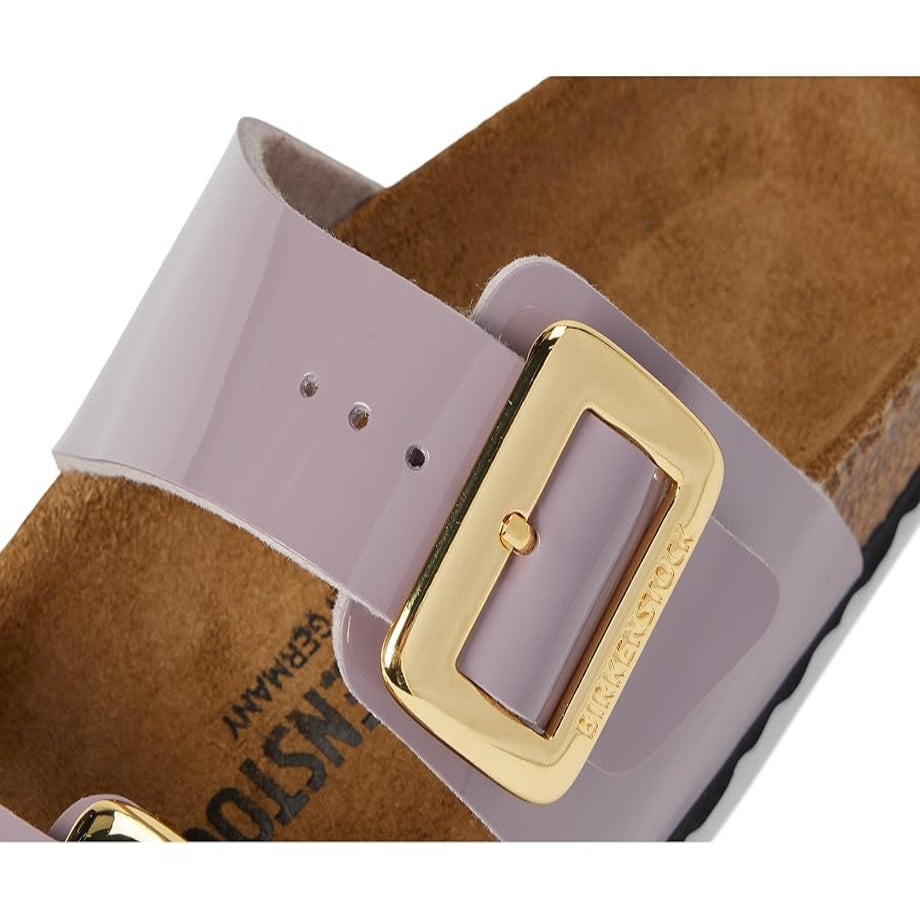 Sydney Luxe Buckle Faded Purple Patent Narrow