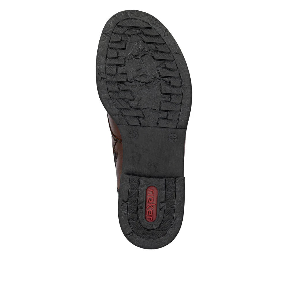 74804-22 Chestnut Ankle Lace/Zip RTex