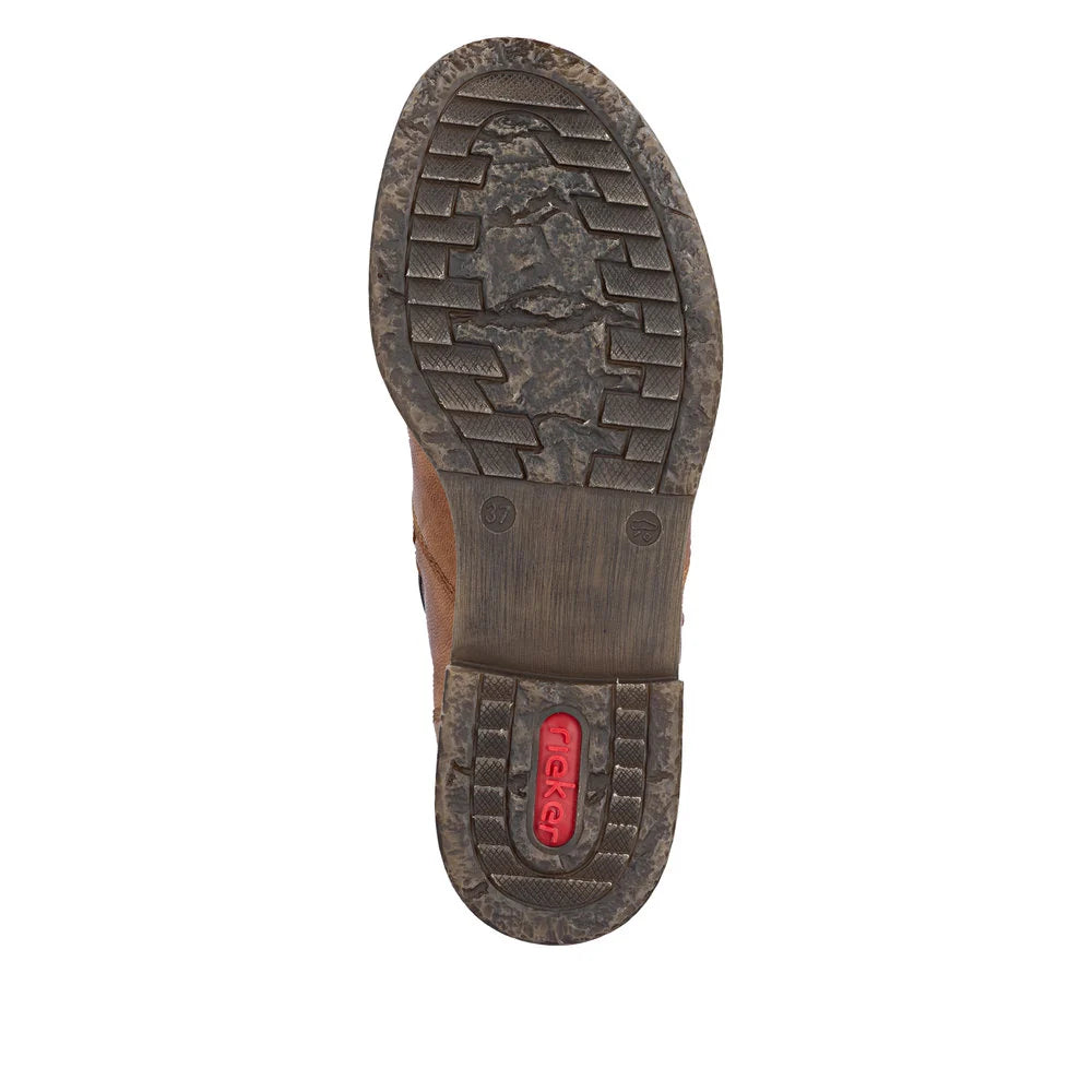 74857-22 Brown Side Zip Buckle RTex