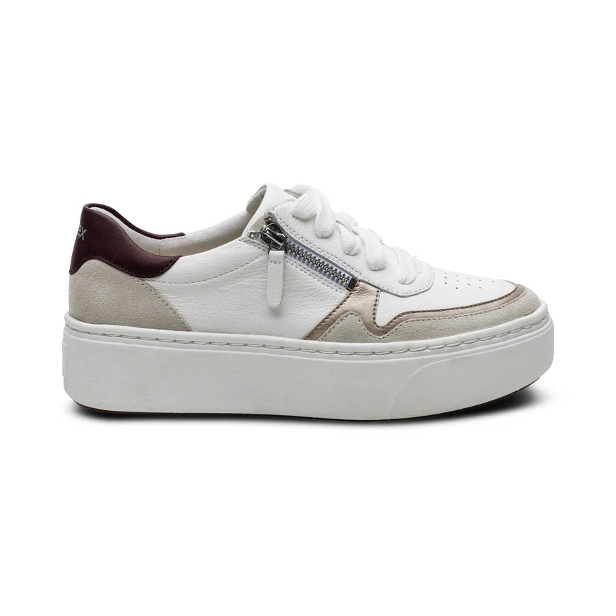 Women's Leigh Arch Support Platform Sneaker White