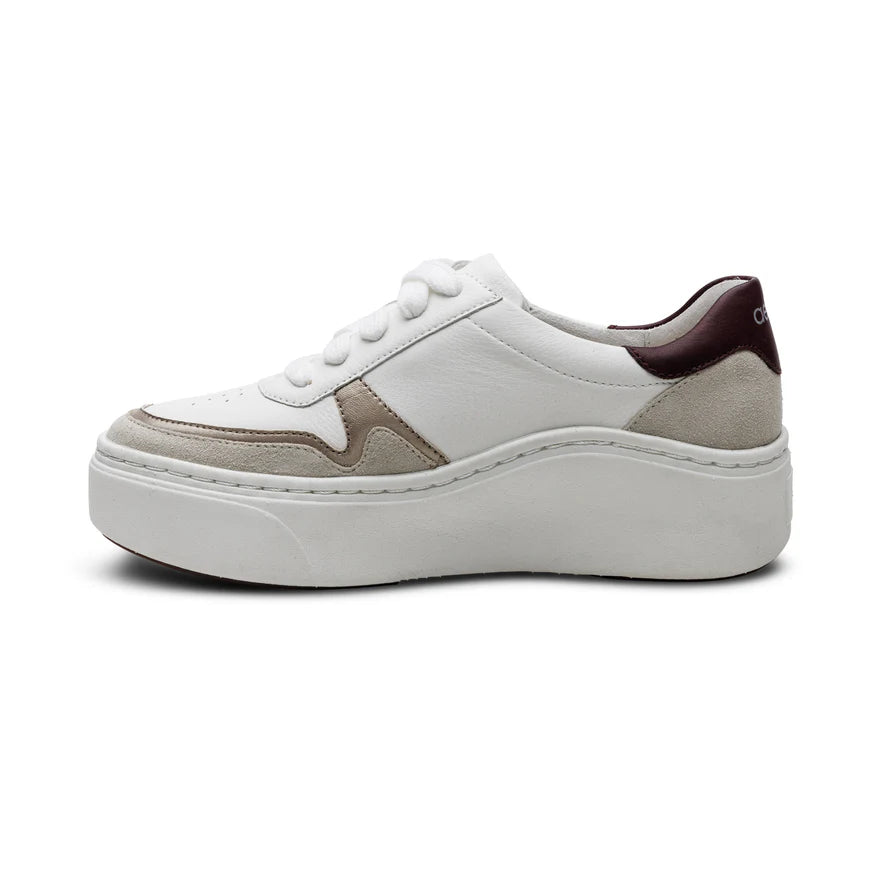 Women's Leigh Arch Support Platform Sneaker White