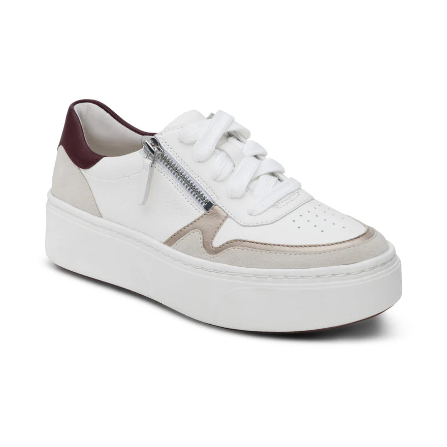 Women's Leigh Arch Support Platform Sneaker White