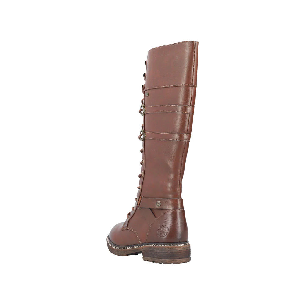 94732-24 Brown Tall Lace/Side Zip RTex