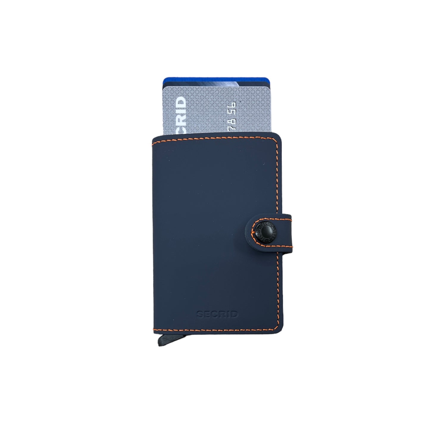 Miniwallet Matte Nightblue & Orange