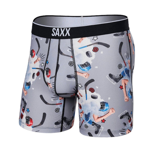 Volt Breathable Mesh Boxer Brief - Timeout Grey